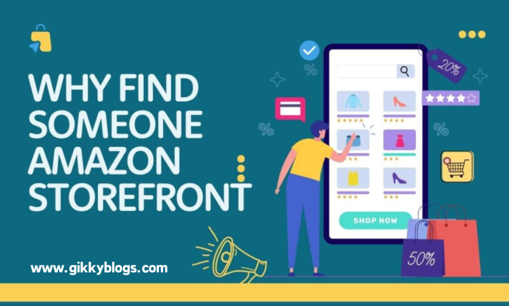 why find someone amazon storefront